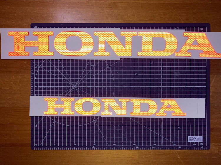 ステップワゴンのOne of a kind・除雪機・HONDA・ロゴステッカー・ハンドメイドステッカーに関するカスタム事例の投稿画像4枚目