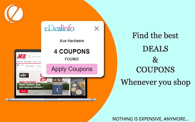 eDealinfo Coupons chrome extension