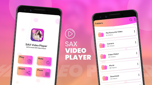 Sax Video Player - All Format HD Video Player 2020 screenshot #0