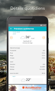  AccuWeather Météo- miniature de capture d'écran  