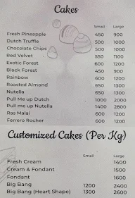 Happiness Deli menu 1