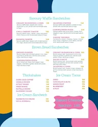 The Waffle Cottage menu 2