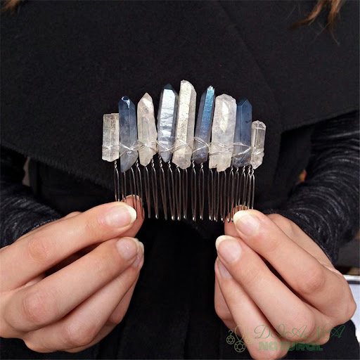 Title 1, Crystal Hair Comb Bridal Accessories, Colorful ...