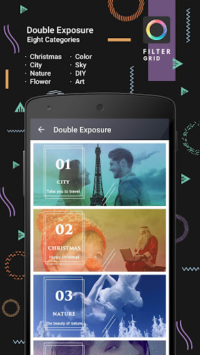FilterGrid - Cam&Photo Editor