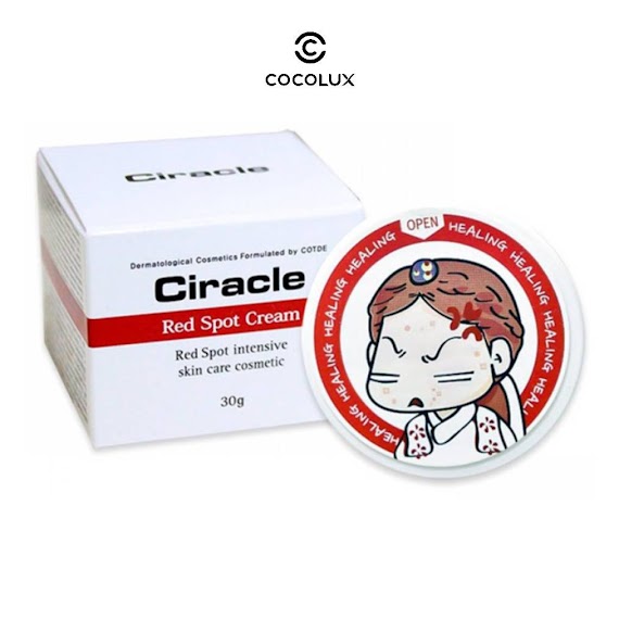 Kem Dưỡng Giảm Mụn Ciracle Red Spot Cream 30G - [Cocolux]