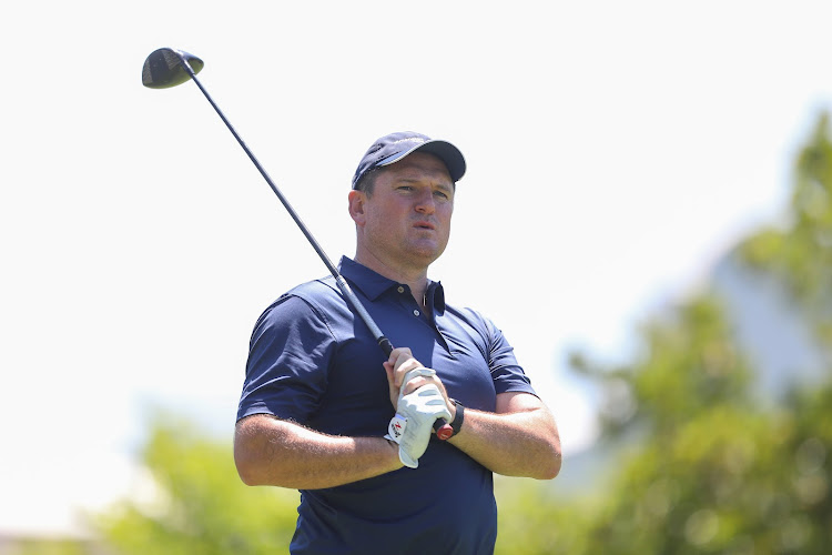 Former Cricket SA director of cricket and Proteas captain Graeme Smith during during day two of the Dimension Data Pro-Am at Fancourt in George outside Cape Town on February 11 2022.