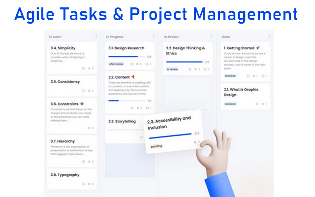 Agile Tasks & Project Management chrome extension