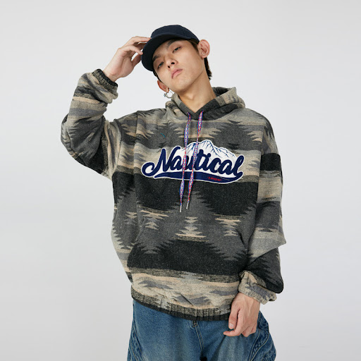 Title 3, Hip-hop Skateboard Lovers Loose Thin Hooded Swe...
