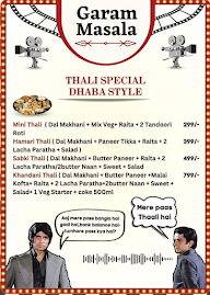 Retro Bollywood Dhaba menu 6