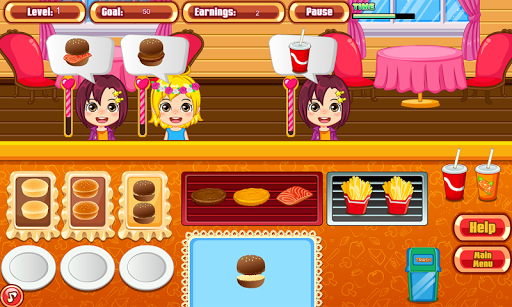 Screenshot Burger Shop Maker