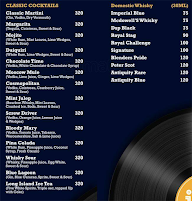 Jive Pub menu 4