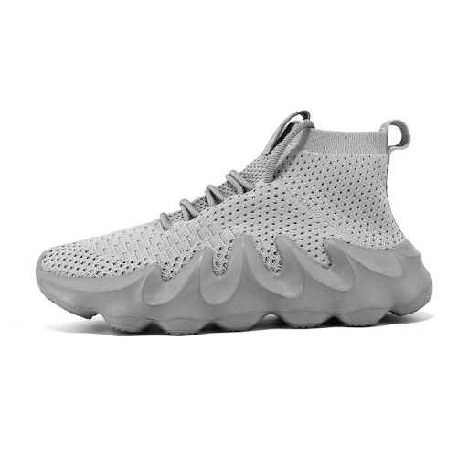 Title 5, Thick-soled Mens Shoes Volcano Flying High-top...