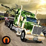 Cover Image of ดาวน์โหลด เกมขับรถบรรทุกขนส่งสินค้าของกองทัพบก 1.0.1 APK