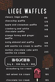 My Tea Chapel- Pinsa Pizza & Waffles menu 6