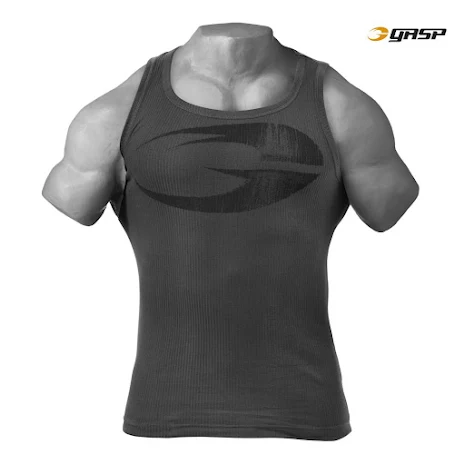 GASP Ribbed T-back - xxl / Grey Melange