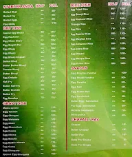 Reshma Bhurji Center menu 1