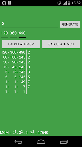 Lcm - Gcf utility