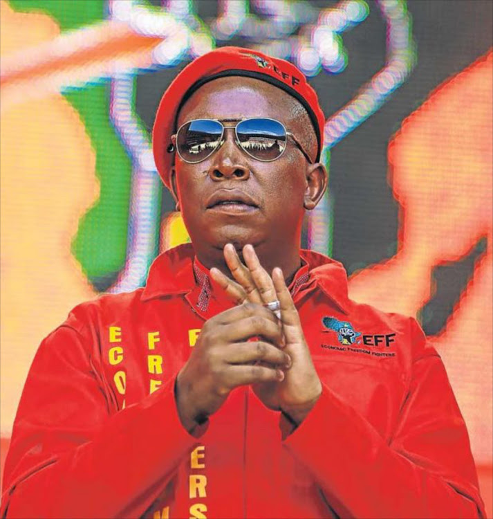 EFF leader Julius Malema