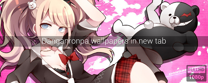 Danganronpa Wallpapers New Tab marquee promo image