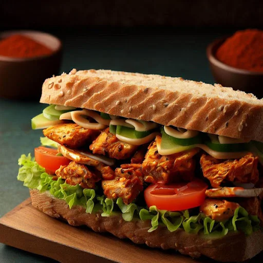 Chicken Tikka Masala Sandwich