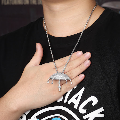 Title 8, Hip-hop umbrella pendant. Unique rain accessory...