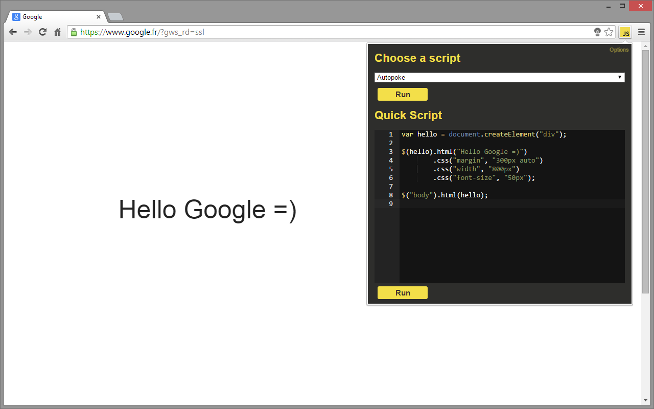 JS-Exec Preview image 0