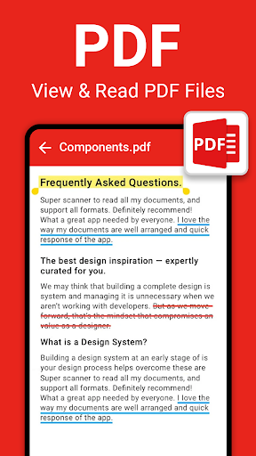 Screenshot All Document Reader - Edit PDF