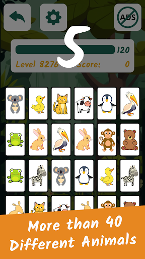 Screenshot Kids Memory Game: Animals