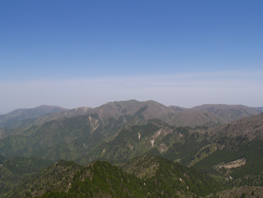 雨乞岳方面