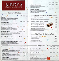 Birdy's menu 5