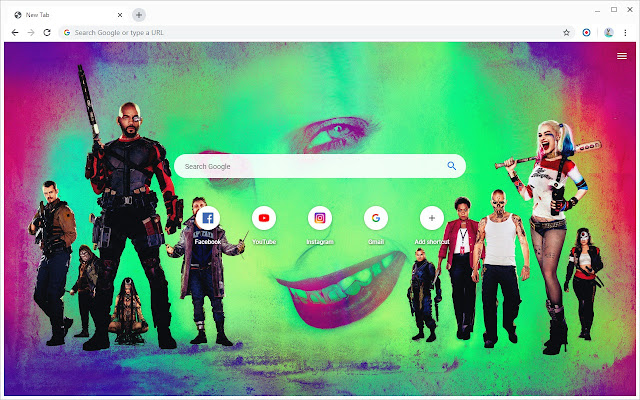 New Tab - Suicide Squad