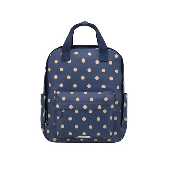 Cath Kidston - Ba Lô Đi Học/Đi Làm/Utility Backpack Spot - Spot - Navy Cream - 1041569