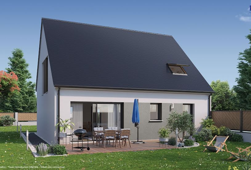  Vente Terrain + Maison - Terrain : 501m² - Maison : 107m² à Hauteville-lès-Dijon (21121) 