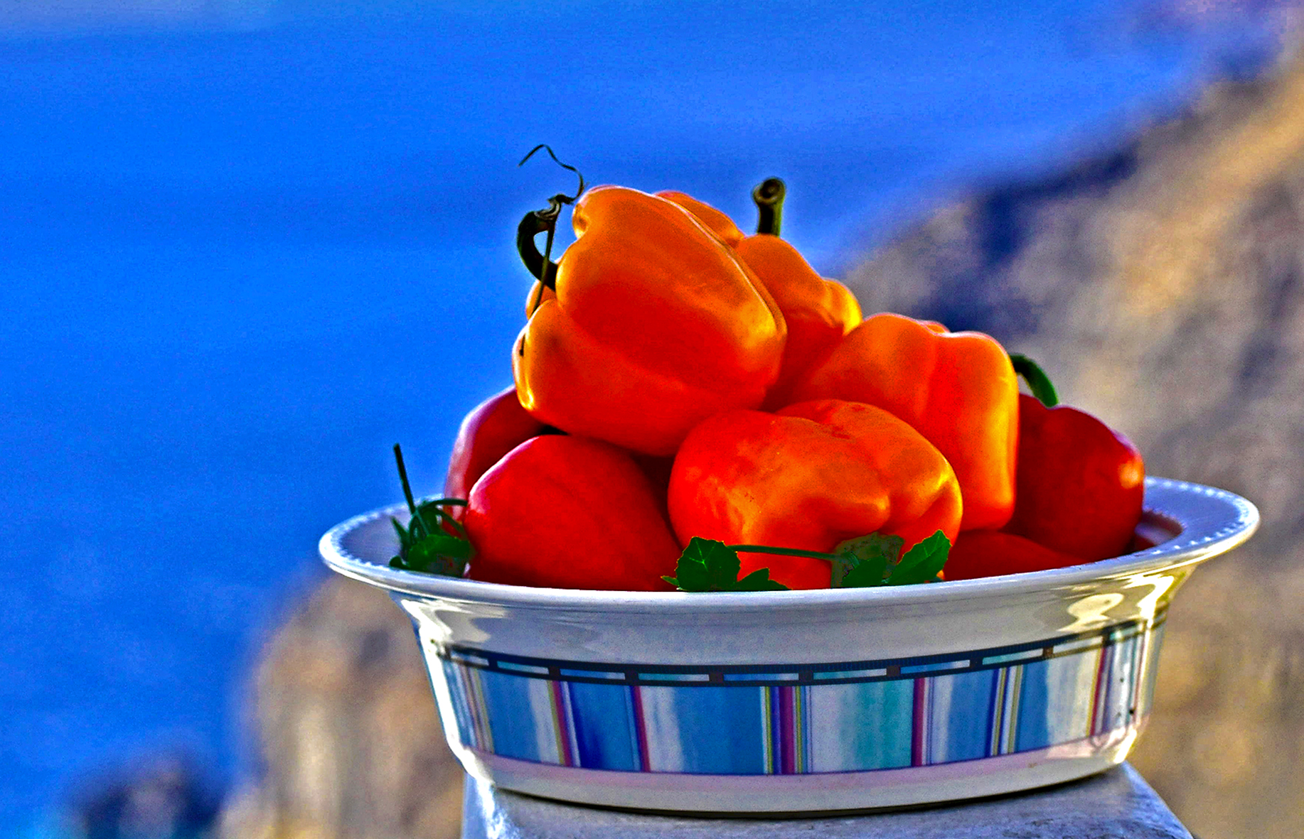 Peperoni sul golfo di Croatti Carlo