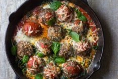 Italian Skillet Meatballs