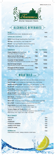 Cafe Toscano menu 7