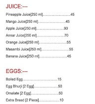 House Of Bhukkad - HOB menu 1