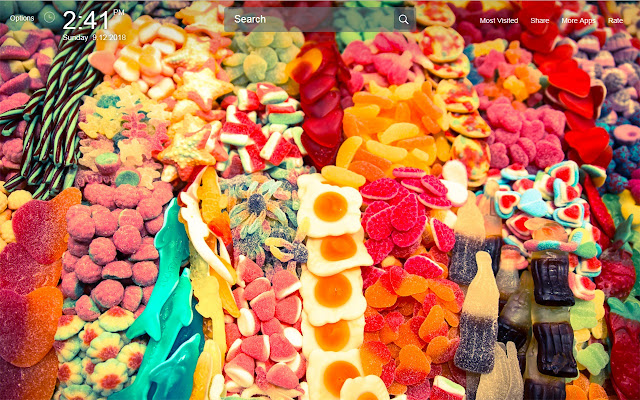 Candies Wallpapers Theme New Tab