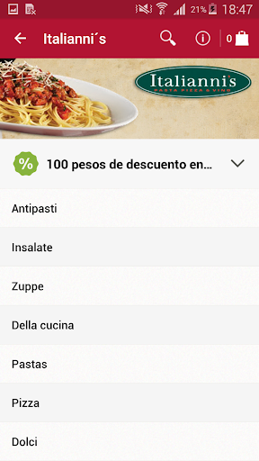 免費下載生活APP|Italianni's - Pasta y Pizza app開箱文|APP開箱王