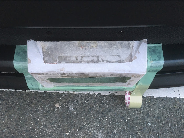 ハイエースのハイエース・DIY・クロバンパー愛好会・繋がりに感謝・ナンバーベース自作に関するカスタム事例の投稿画像4枚目