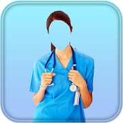 Women Doctor Suit Photo Editor  Icon