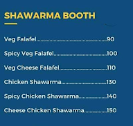 Shawarma Booth menu 2