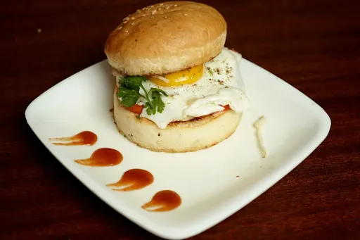 Masala Egg Burger