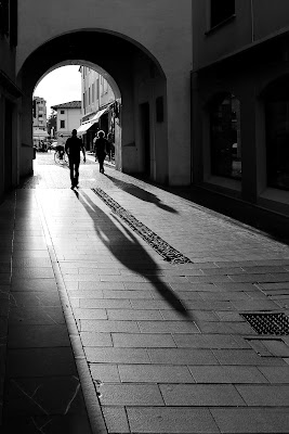 Tramonto dalla porta Occidentale  di Matteo Faliero 