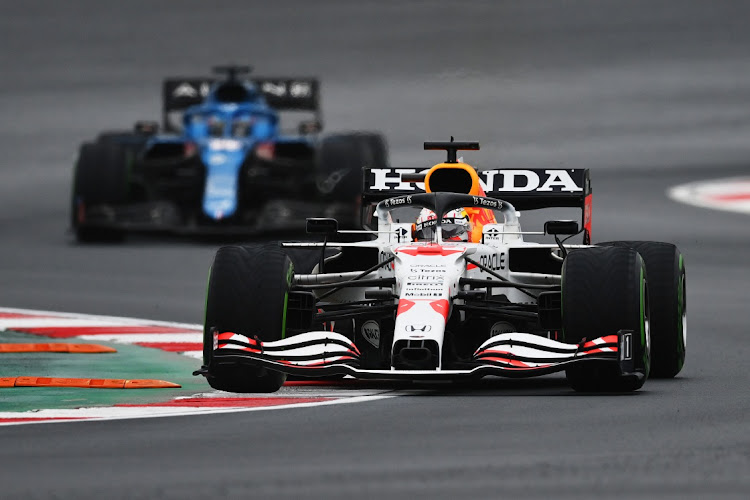 Max Verstappen of the Netherlands driving the Red Bull Racing RB16B Honda during the F1 Grand Prix of Turkey at Intercity Istanbul Park in Istanbul, Turkey, October 10 2021. Picture: DAN MULLAN/GETTY IMAGES