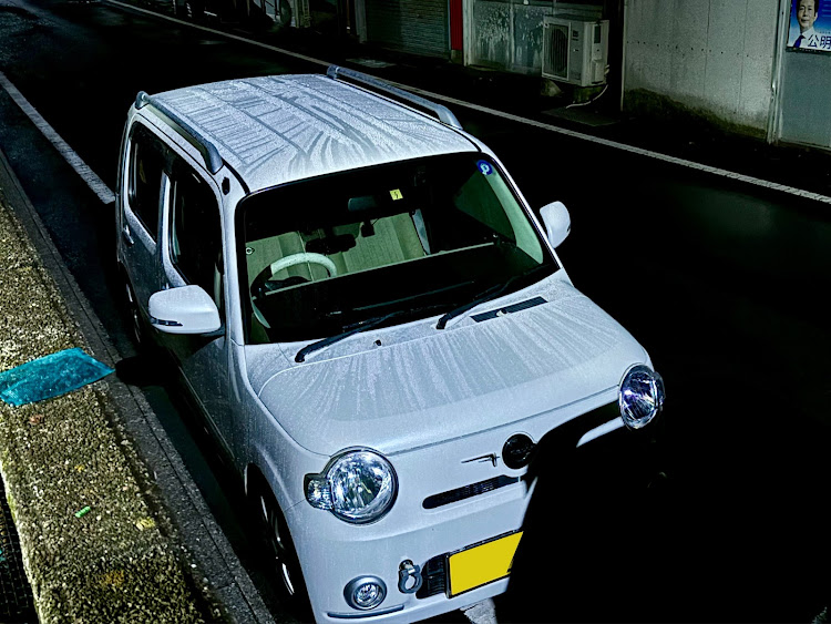 ミラココアの車検対策・最近ココアばかり触ってる・CCウォーターゴールドに関するカスタム事例の投稿画像5枚目