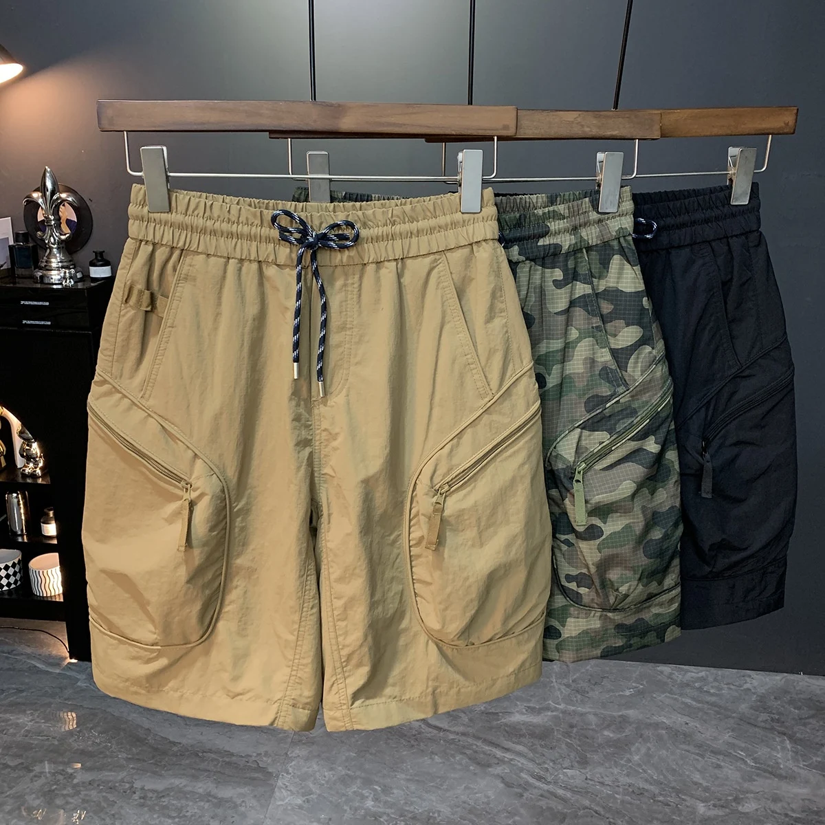 Title 10, Camouflage Cargo Hose Herren Dünne Shorts Schne...