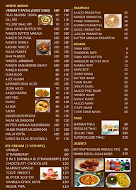 Vrinda Restaurant menu 1