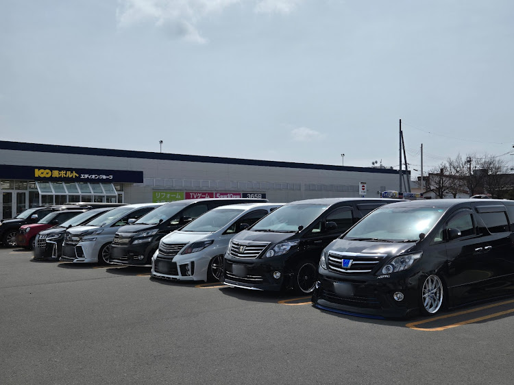 アルファードの北海道・AVKC・札幌・プチオフ・春の強風に関するカスタム事例の投稿画像2枚目