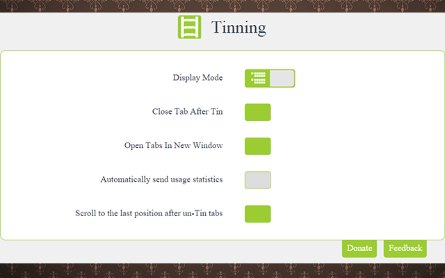 Tinning the Tabs Preview image 3